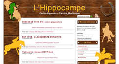 Desktop Screenshot of clubhippocampe.fr